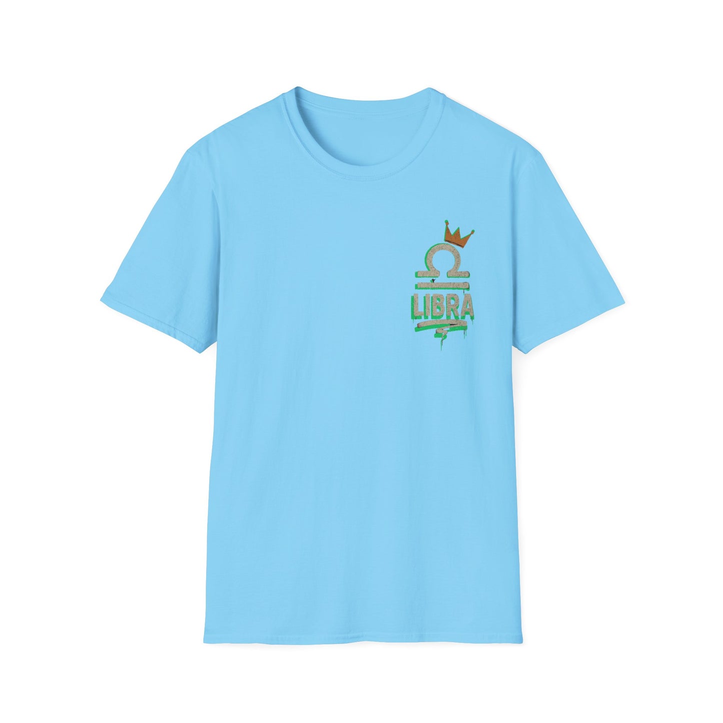 Libra Zodiac Sign Unisex Softstyle T-Shirt