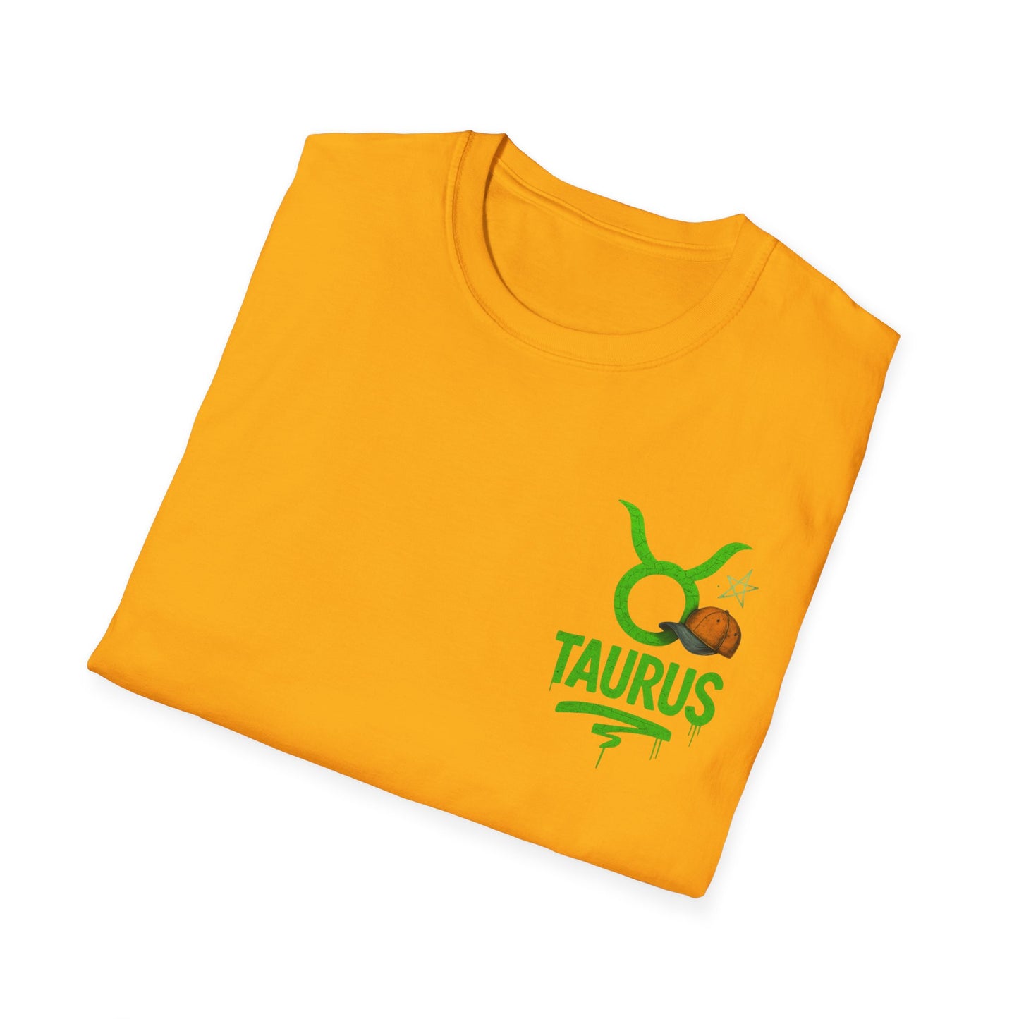 Taurus Zodiac Sign Softstyle Unisex T-Shirt