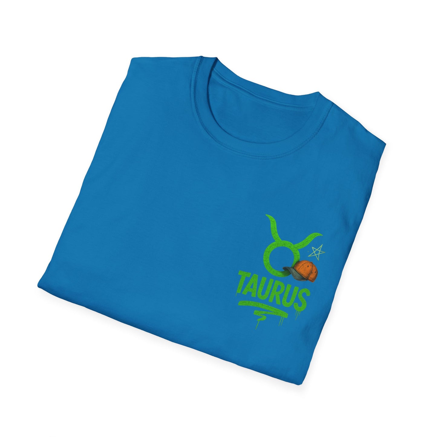 Taurus Zodiac Sign Softstyle Unisex T-Shirt