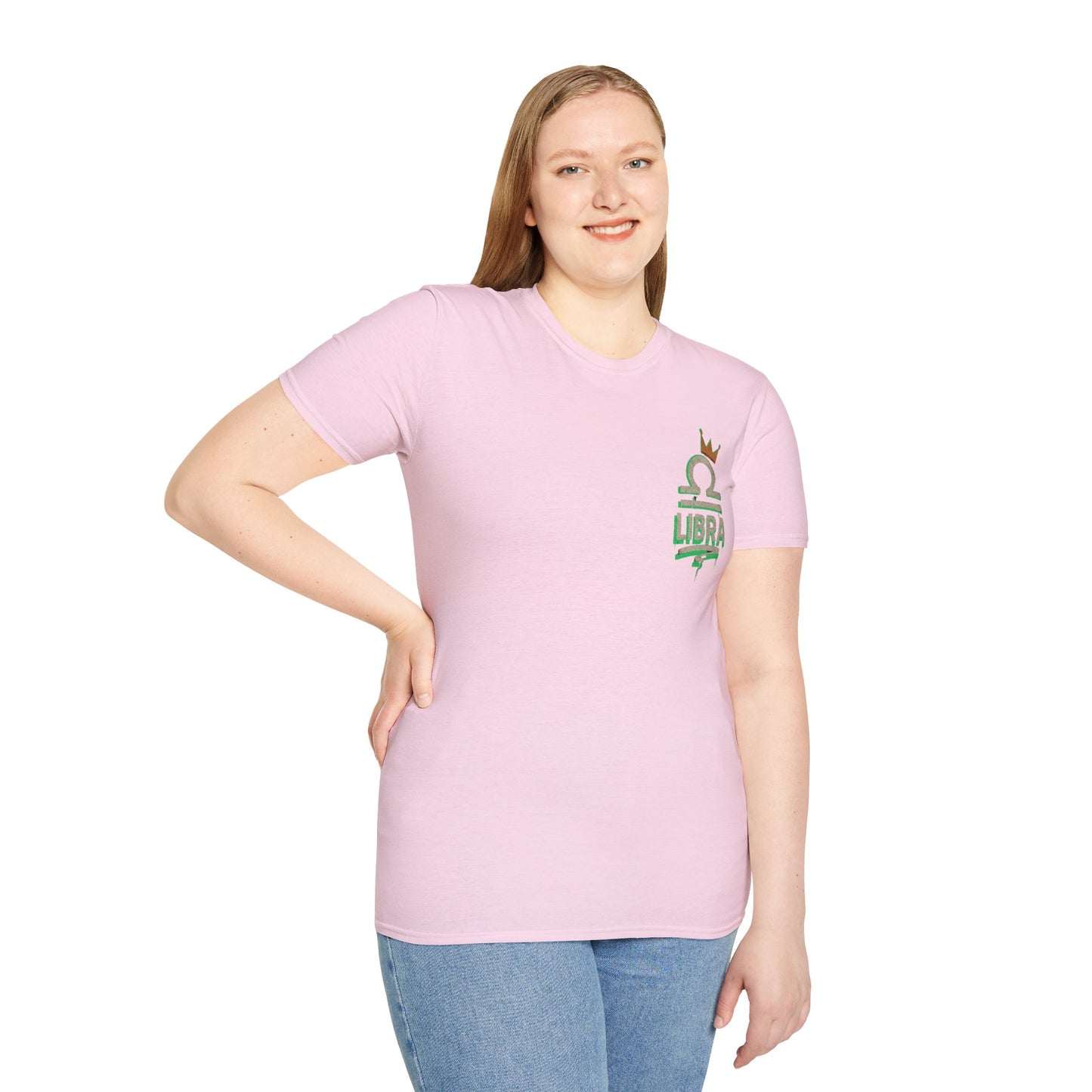 Libra Zodiac Sign Unisex Softstyle T-Shirt