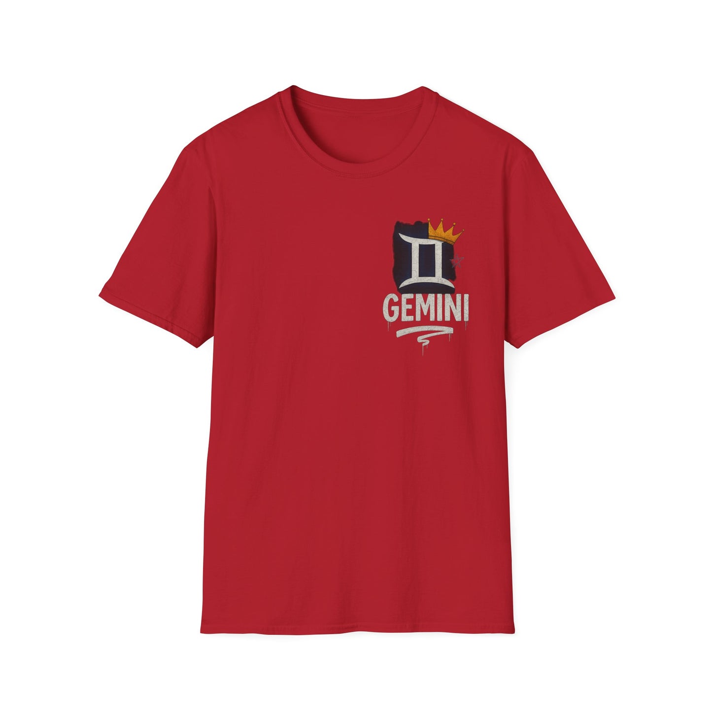 Gemini Zodiac Sign Unisex Softstyle T-Shirt