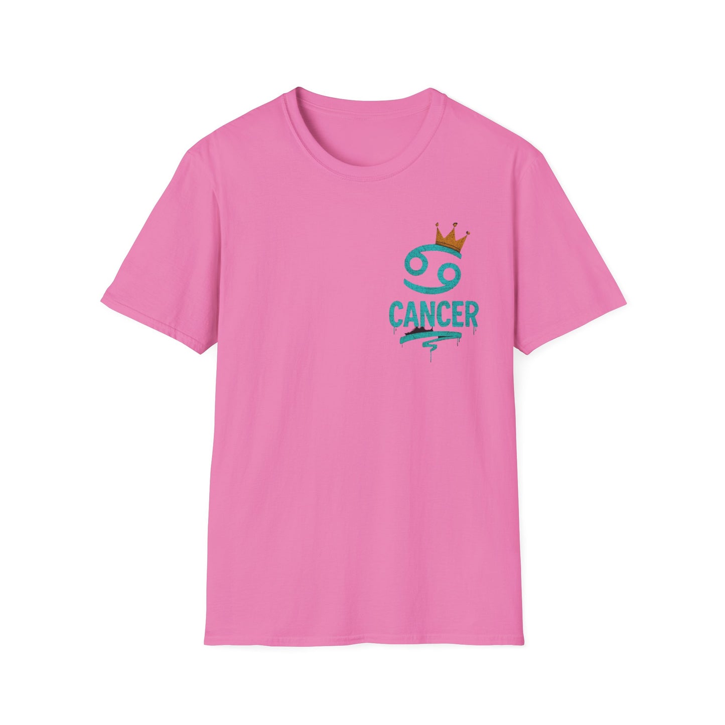 Cancer Zodiac Sign Unisex Softstyle T-Shirt