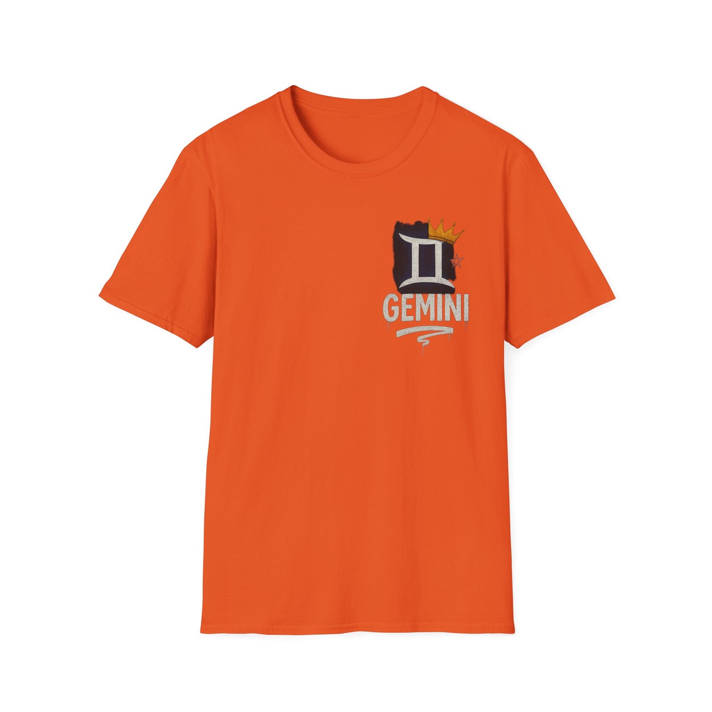 Gemini Zodiac Sign Unisex Softstyle T-Shirt