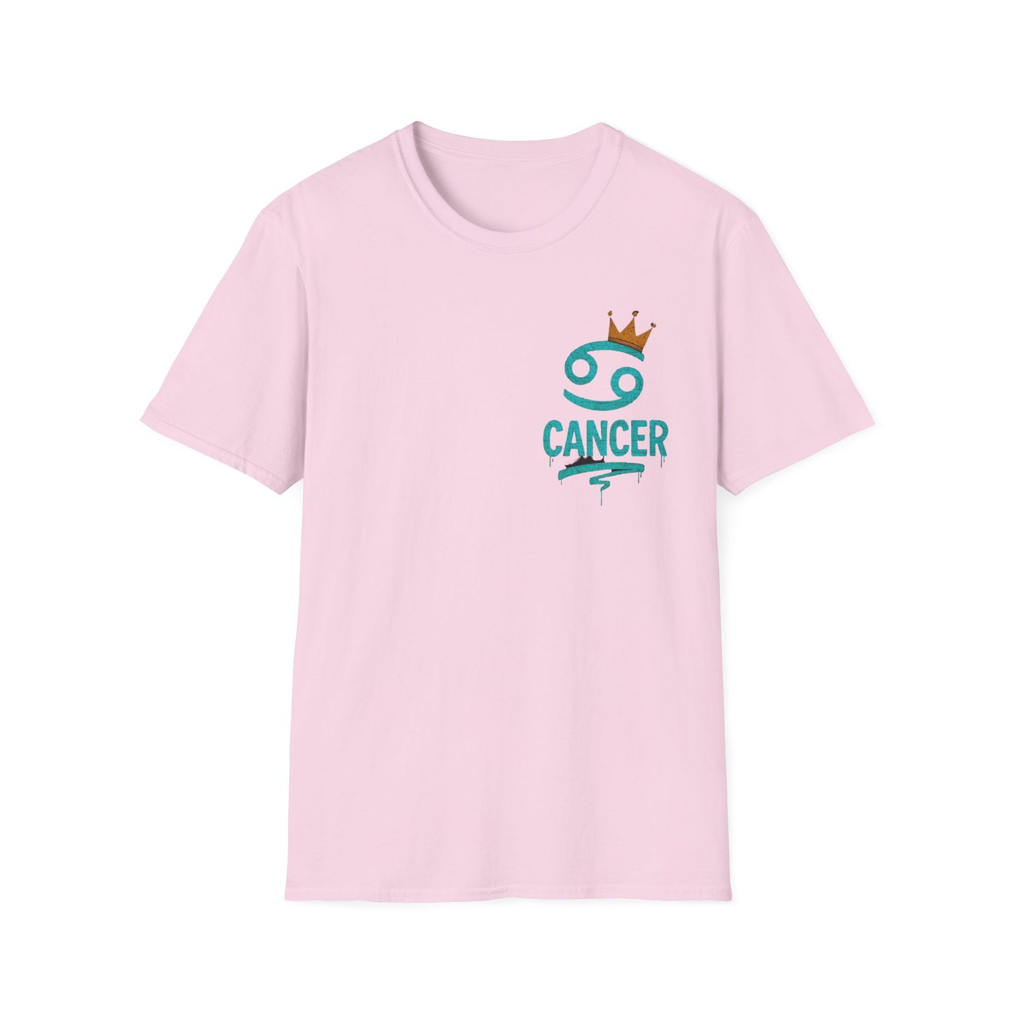 Cancer Zodiac Sign Unisex Softstyle T-Shirt