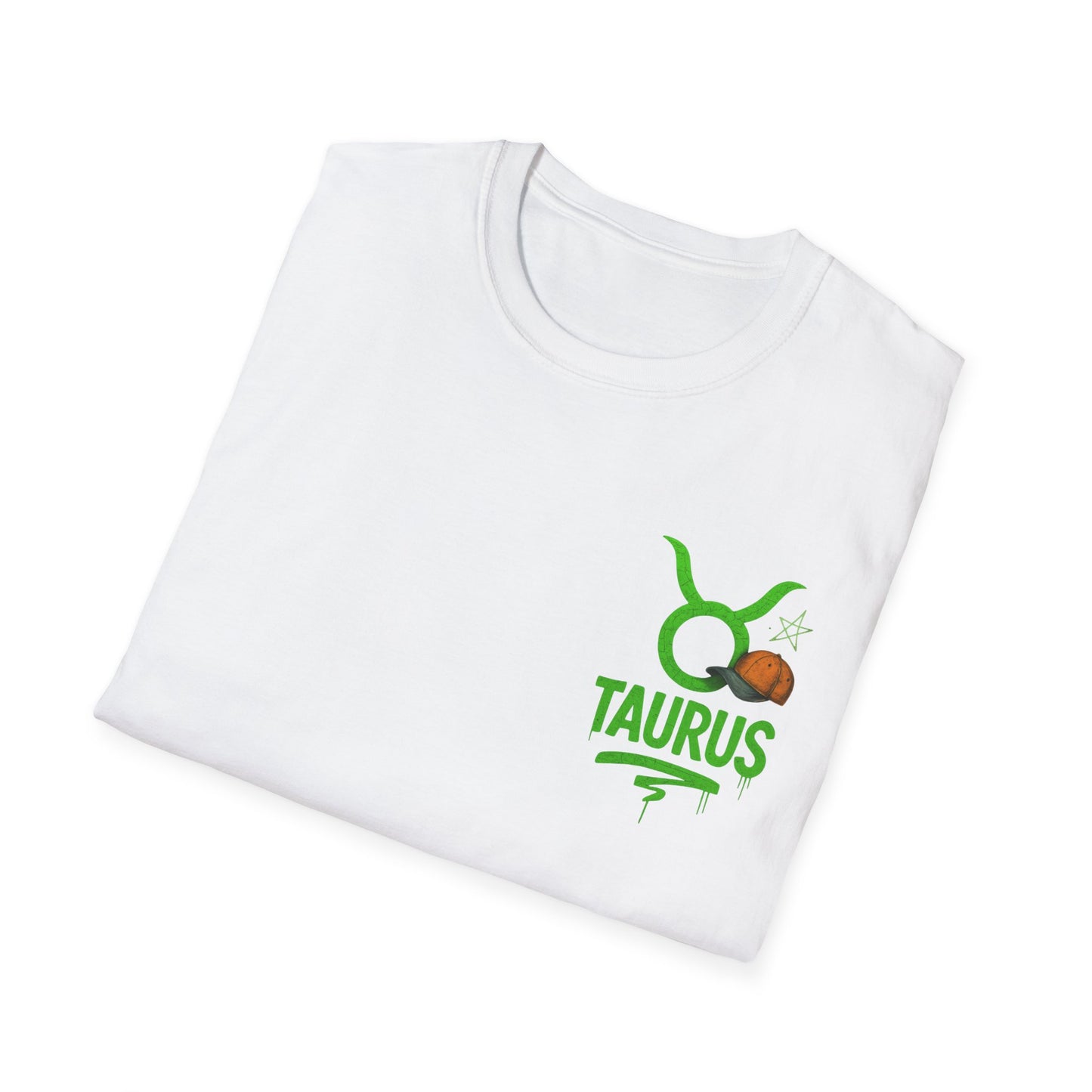 Taurus Zodiac Sign Softstyle Unisex T-Shirt