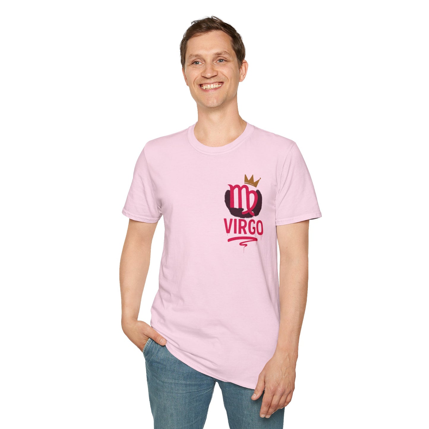 Virgo Zodiac Sign Unisex Softstyle T-Shirt