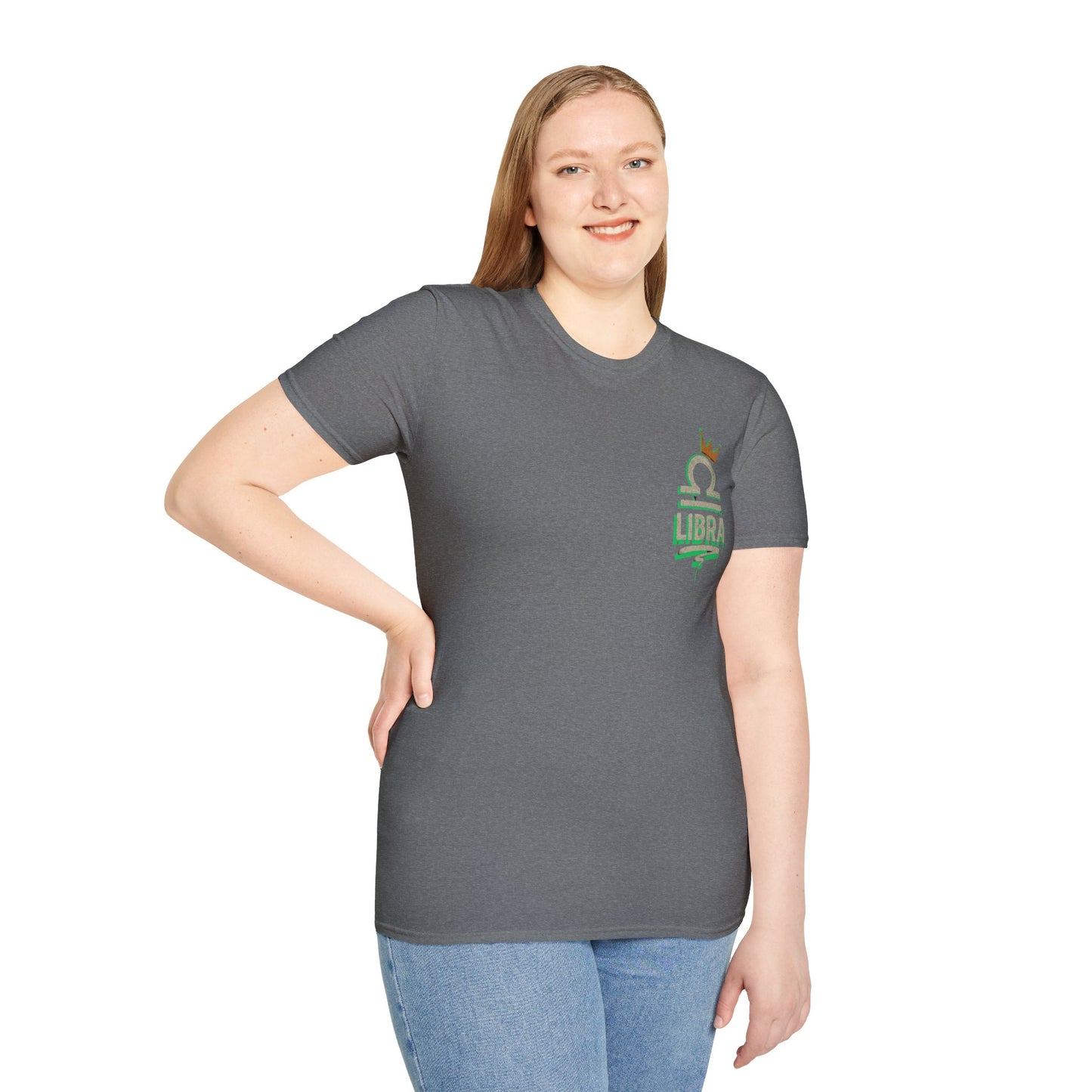 Libra Zodiac Sign Unisex Softstyle T-Shirt