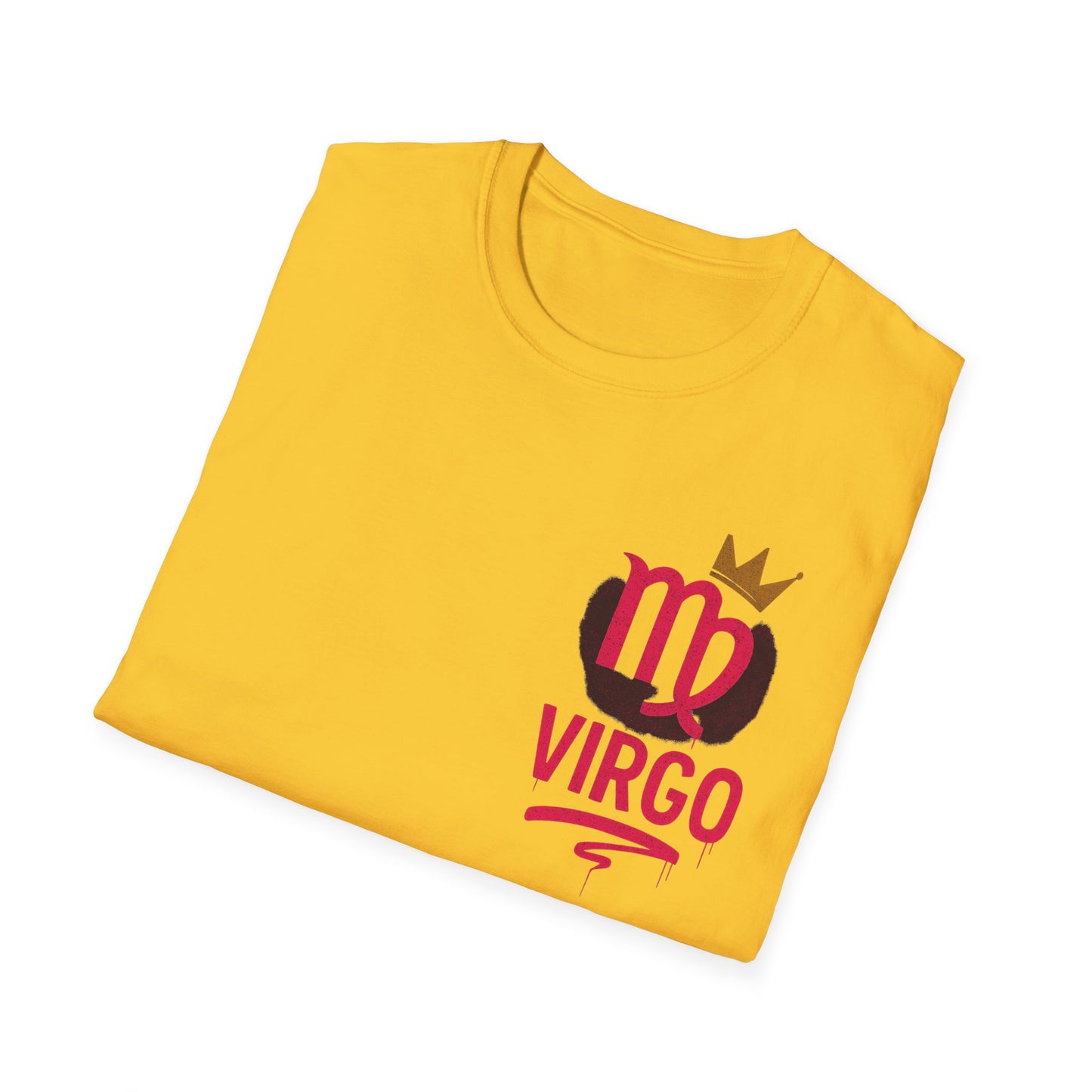 Virgo Zodiac Sign Unisex Softstyle T-Shirt