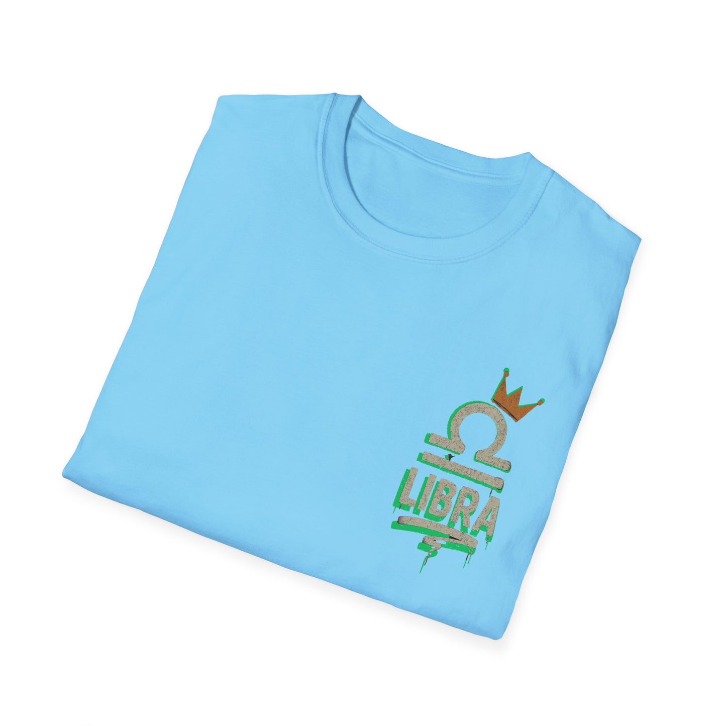 Libra Zodiac Sign Unisex Softstyle T-Shirt