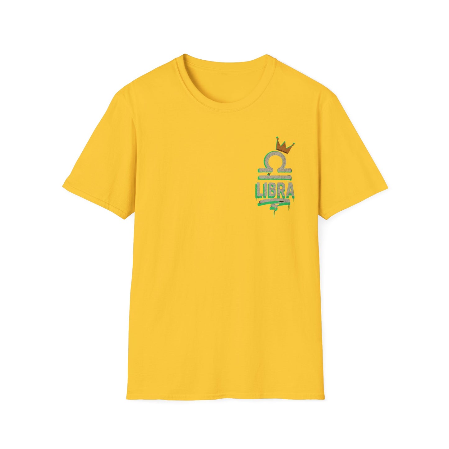 Libra Zodiac Sign Unisex Softstyle T-Shirt