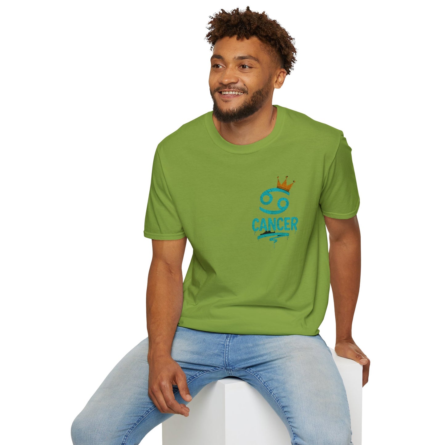 Cancer Zodiac Sign Unisex Softstyle T-Shirt