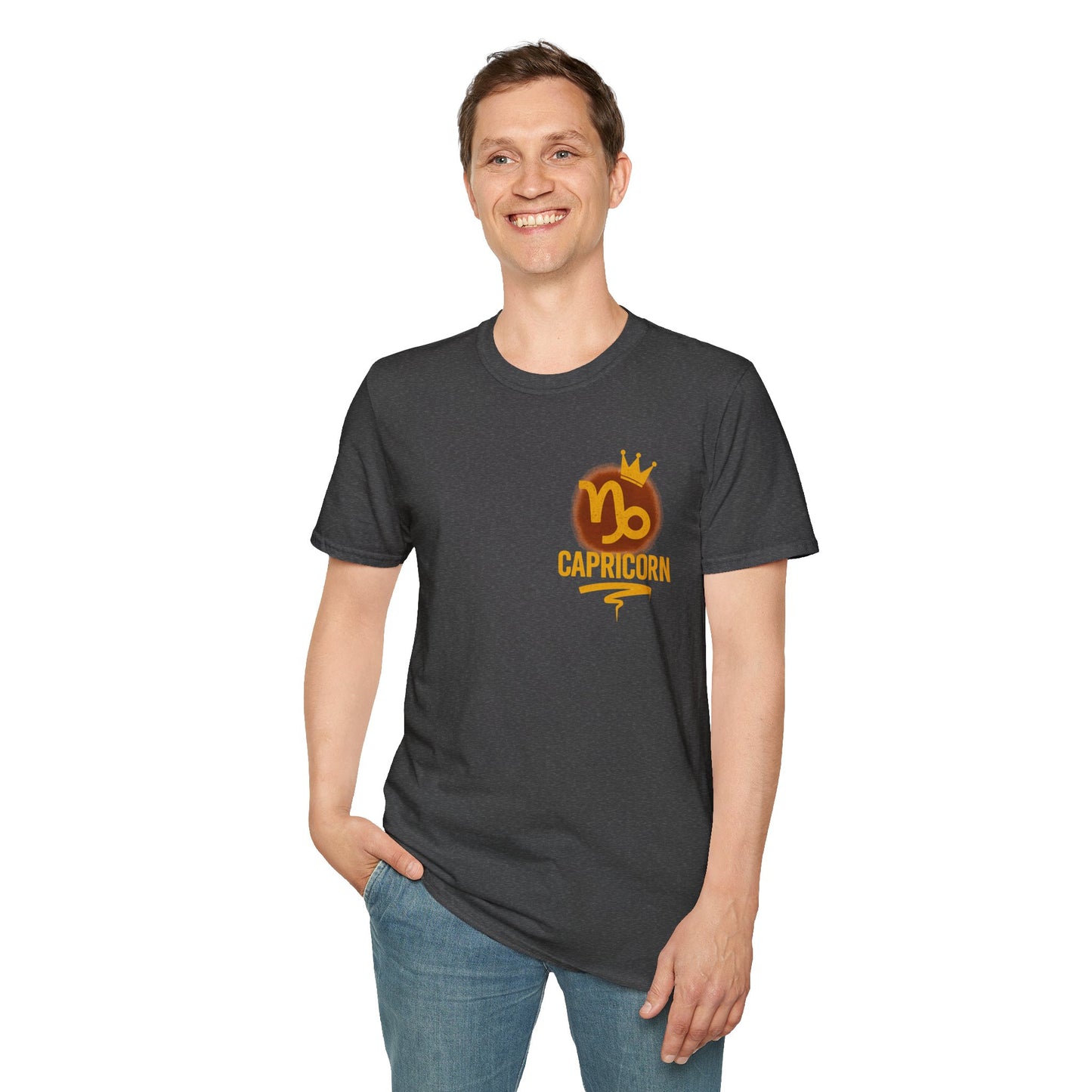 Capricorn Zodiac Sign Unisex Softstyle T-Shirt