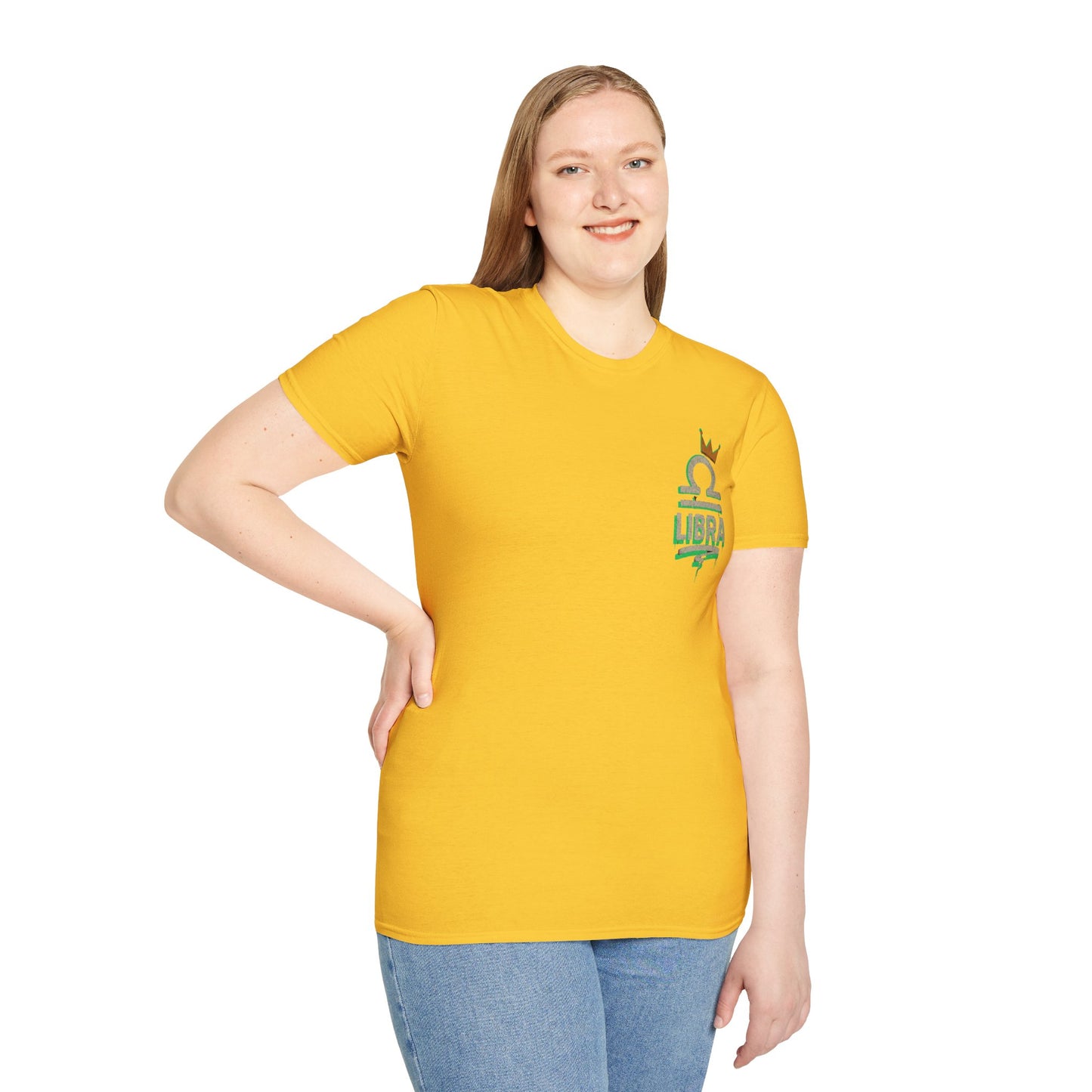 Libra Zodiac Sign Unisex Softstyle T-Shirt