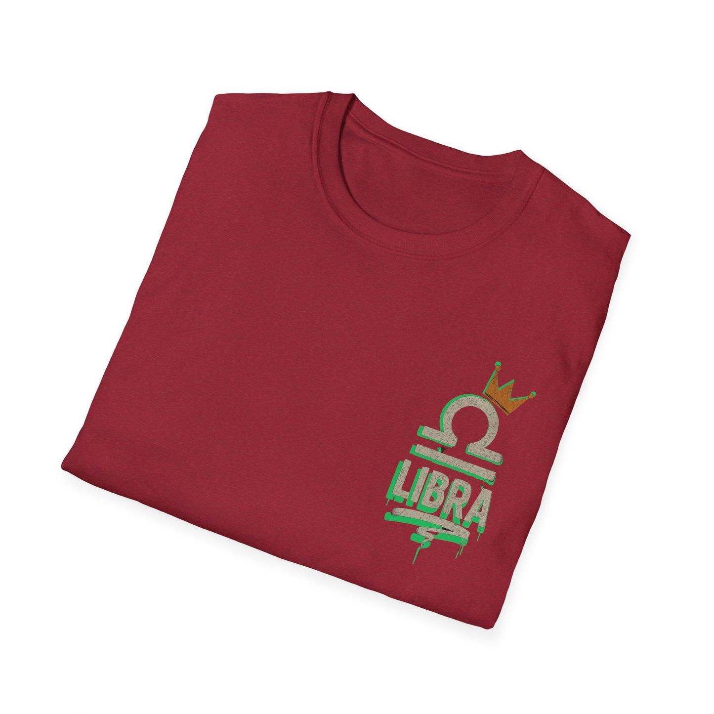 Libra Zodiac Sign Unisex Softstyle T-Shirt