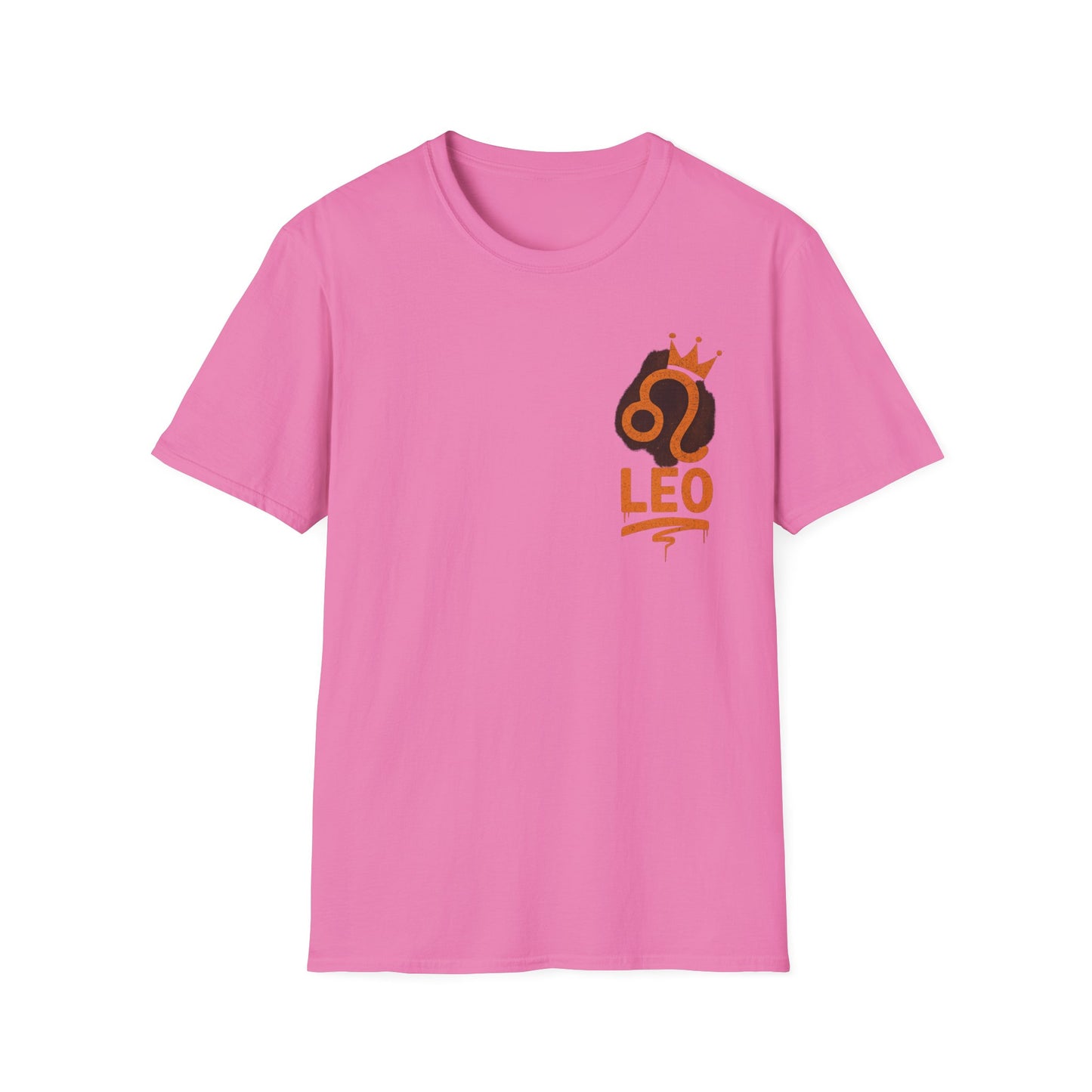 Leo Zodiac Sign Unisex Softstyle T-Shirt