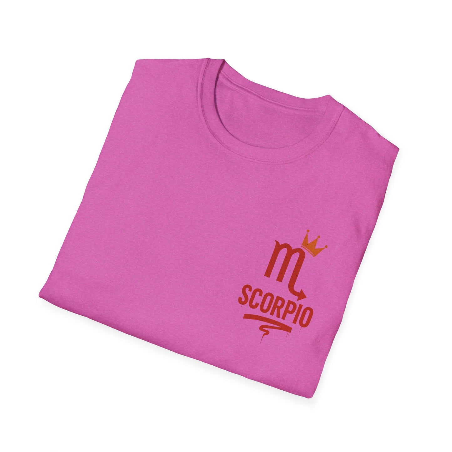 Scorpio Zodiac Sign Unisex Softstyle T-Shirt