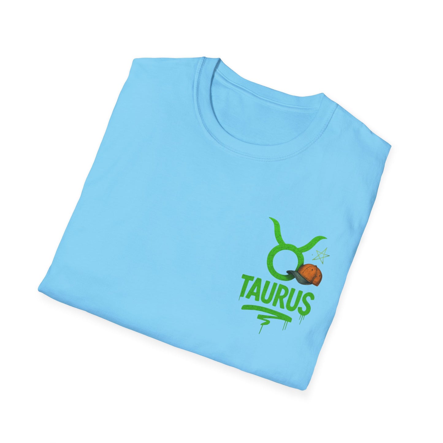 Taurus Zodiac Sign Softstyle Unisex T-Shirt
