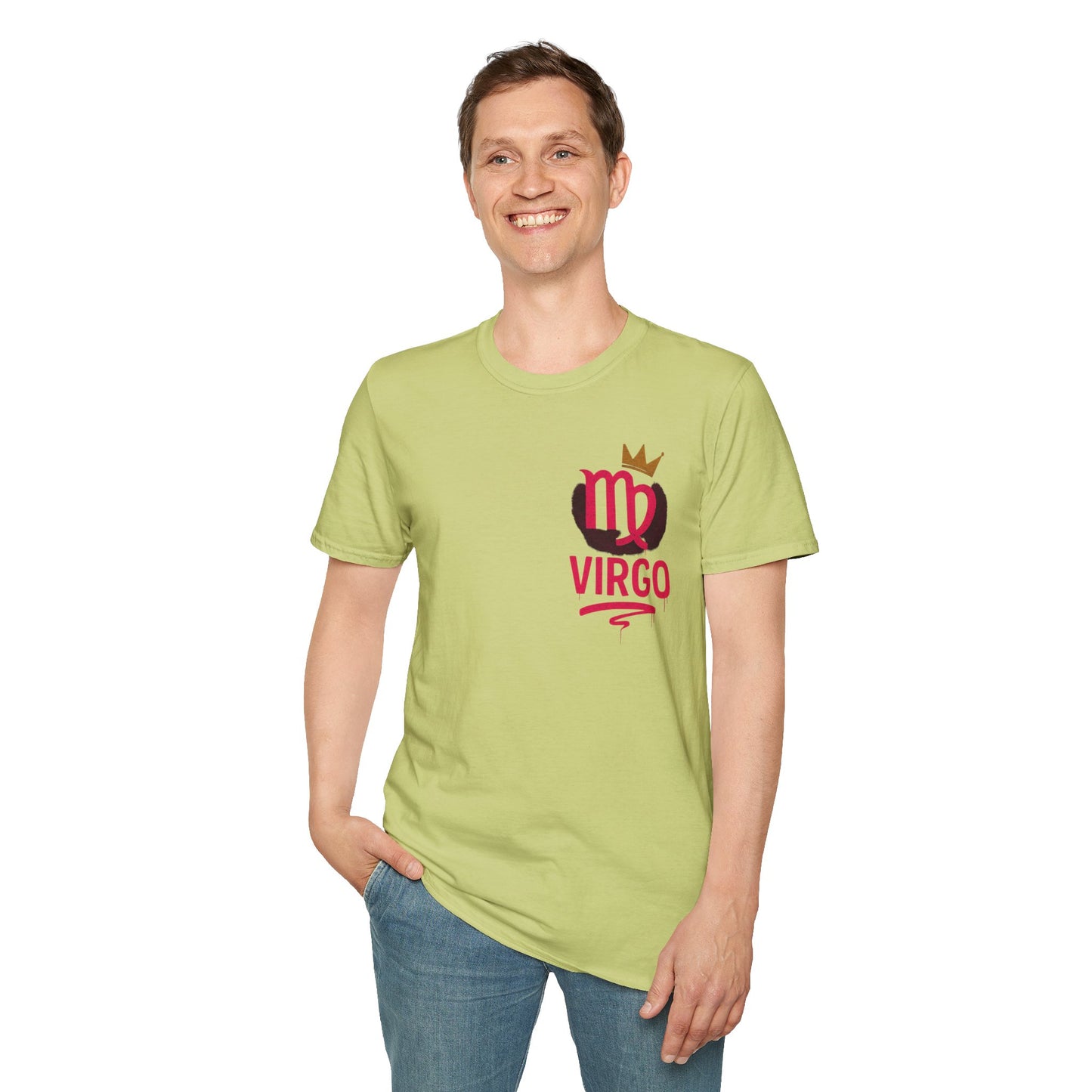 Virgo Zodiac Sign Unisex Softstyle T-Shirt