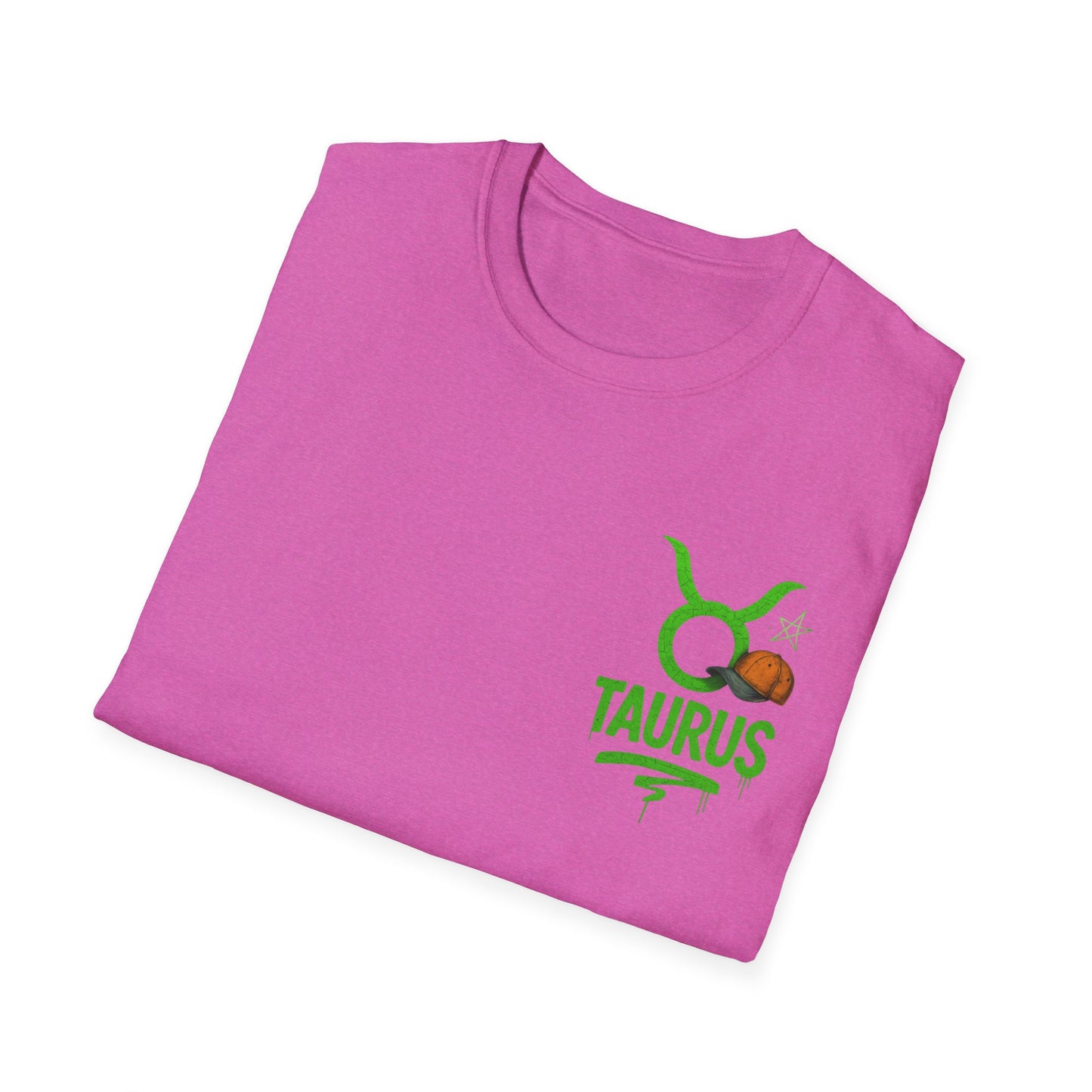 Taurus Zodiac Sign Softstyle Unisex T-Shirt