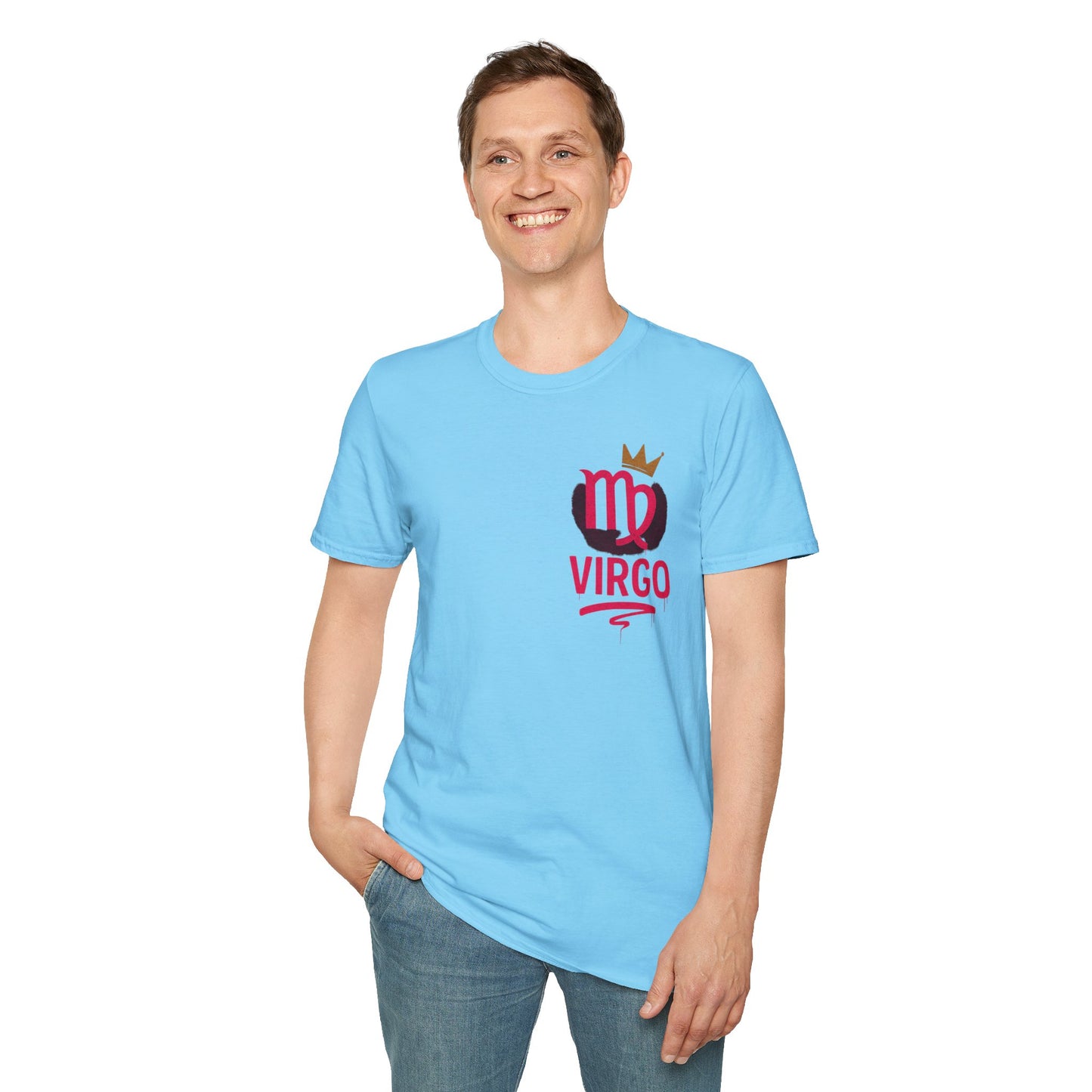Virgo Zodiac Sign Unisex Softstyle T-Shirt