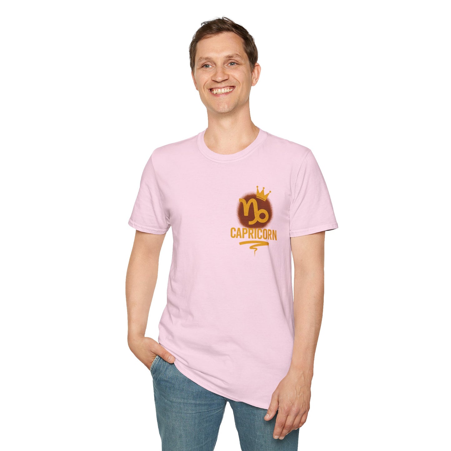 Capricorn Zodiac Sign Unisex Softstyle T-Shirt