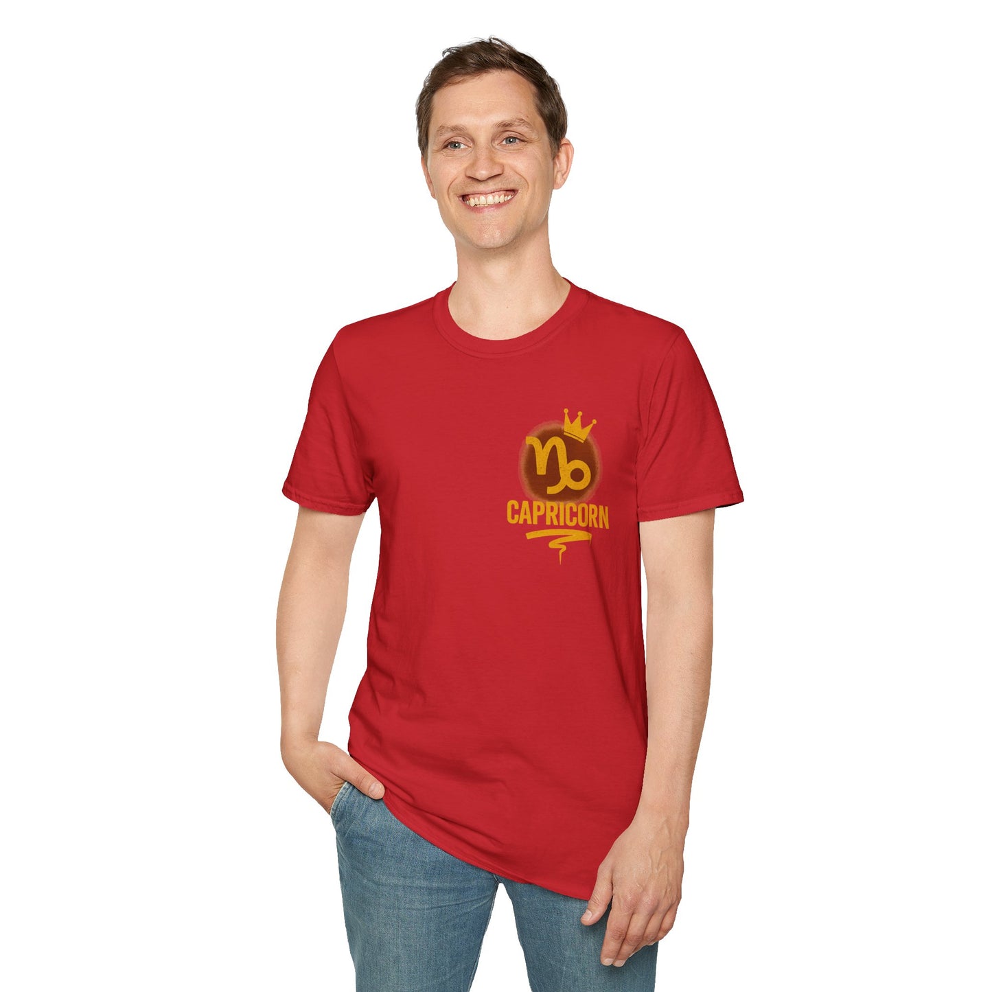 Capricorn Zodiac Sign Unisex Softstyle T-Shirt