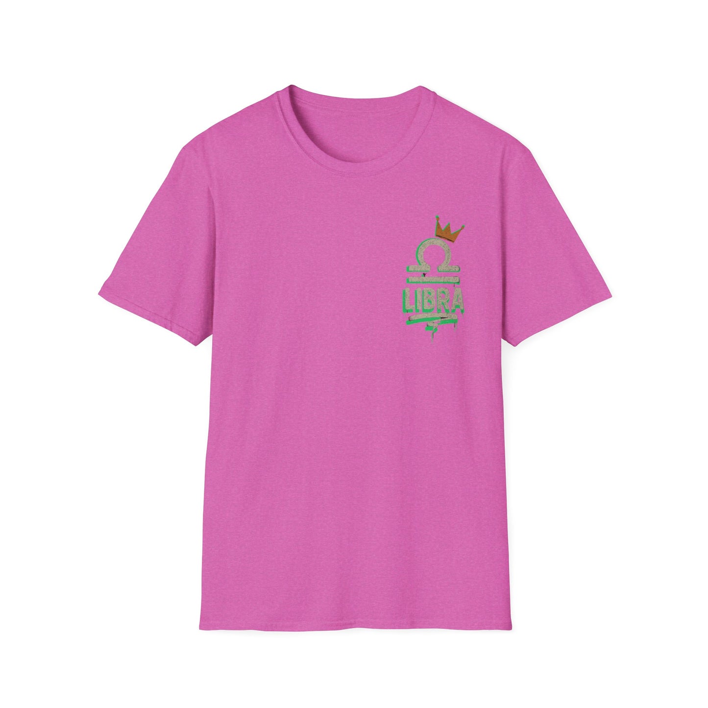 Libra Zodiac Sign Unisex Softstyle T-Shirt