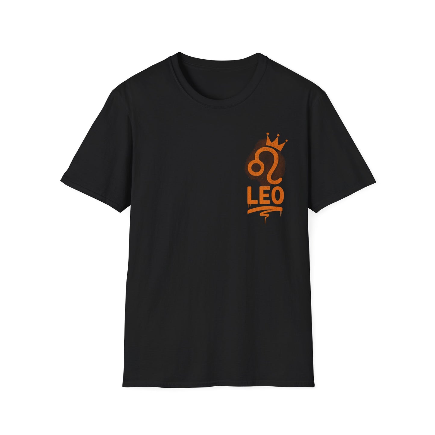 Leo Zodiac Sign Unisex Softstyle T-Shirt