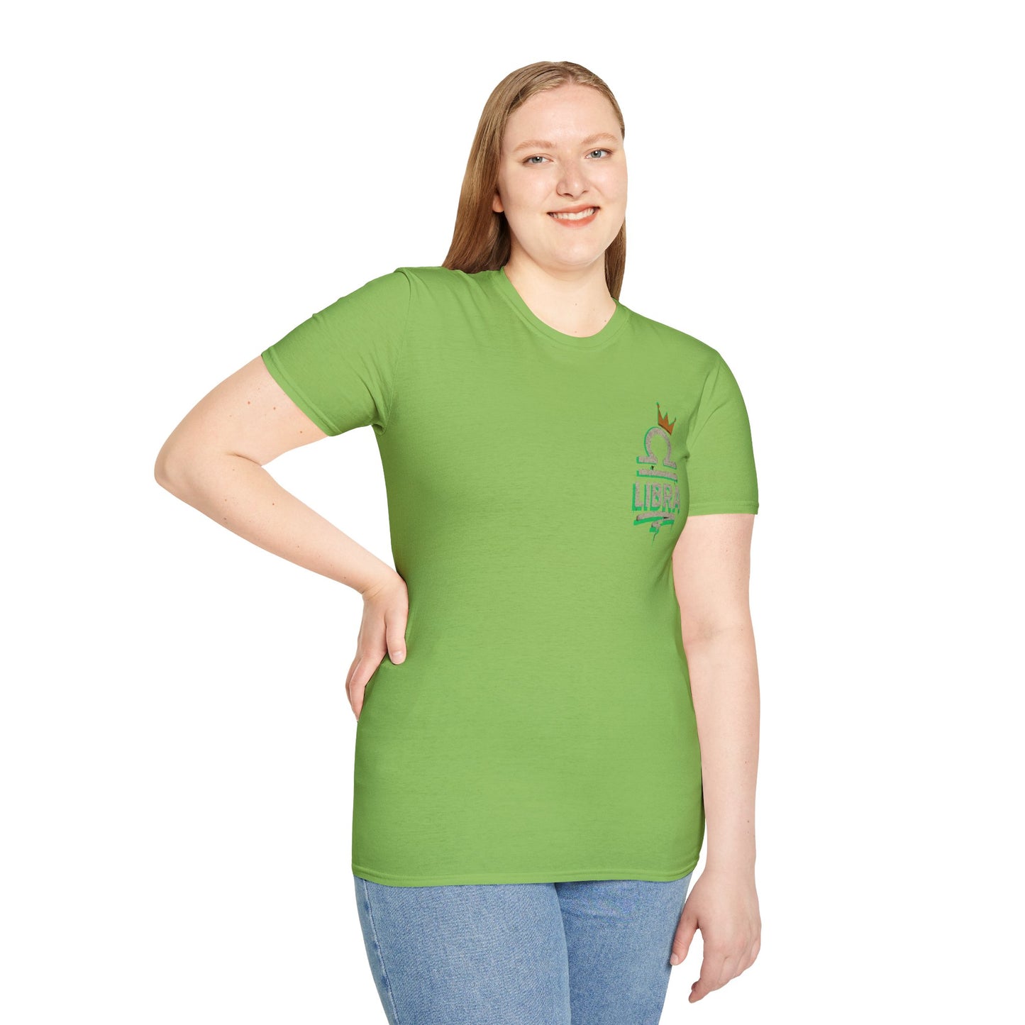 Libra Zodiac Sign Unisex Softstyle T-Shirt