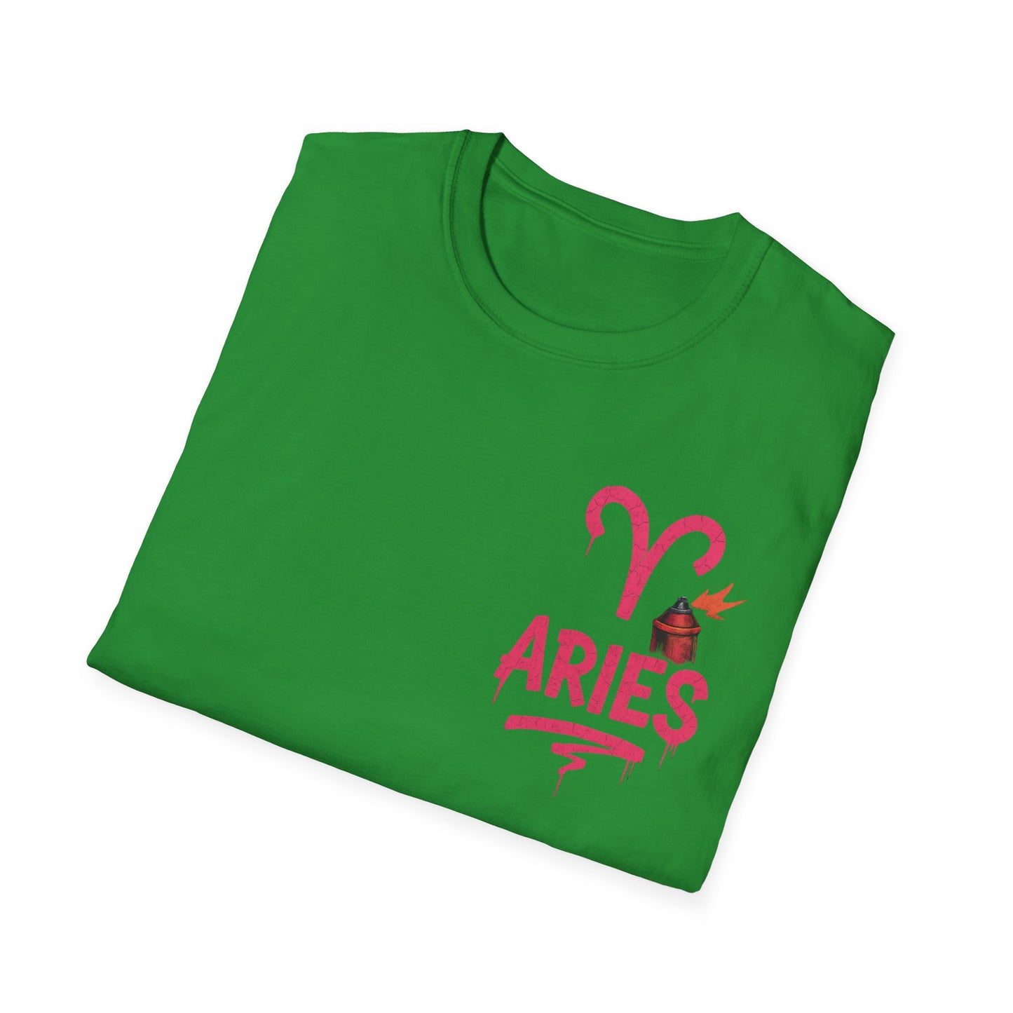 Aries Zodiac Sign Unisex Softstyle T-Shirt