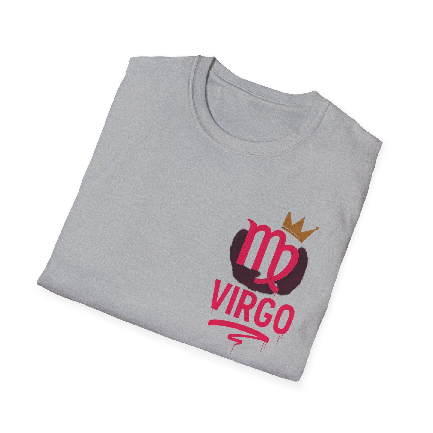 Virgo Zodiac Sign Unisex Softstyle T-Shirt