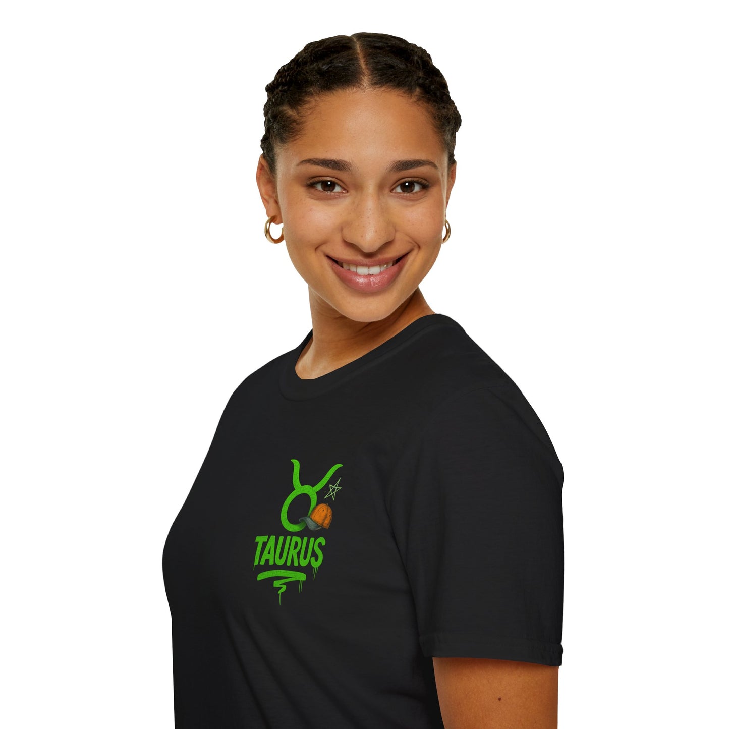 Taurus Zodiac Sign Softstyle Unisex T-Shirt
