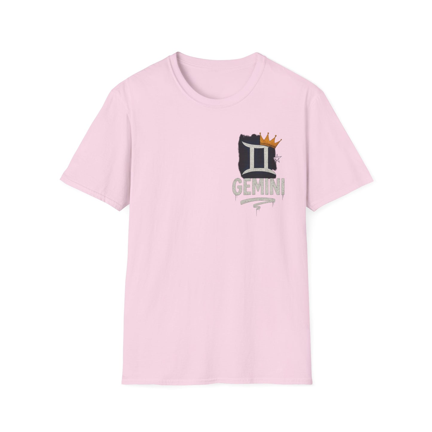 Gemini Zodiac Sign Unisex Softstyle T-Shirt
