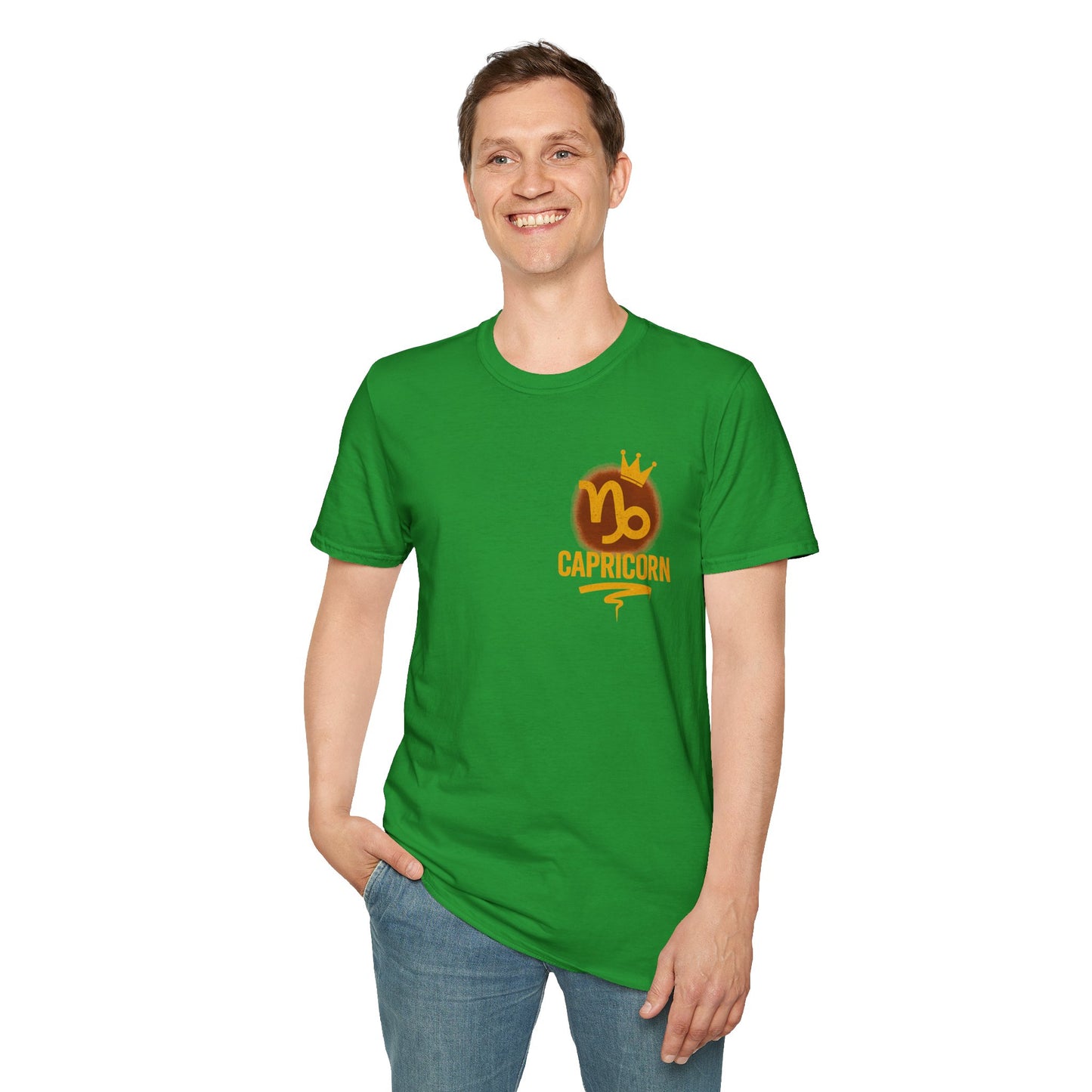 Capricorn Zodiac Sign Unisex Softstyle T-Shirt