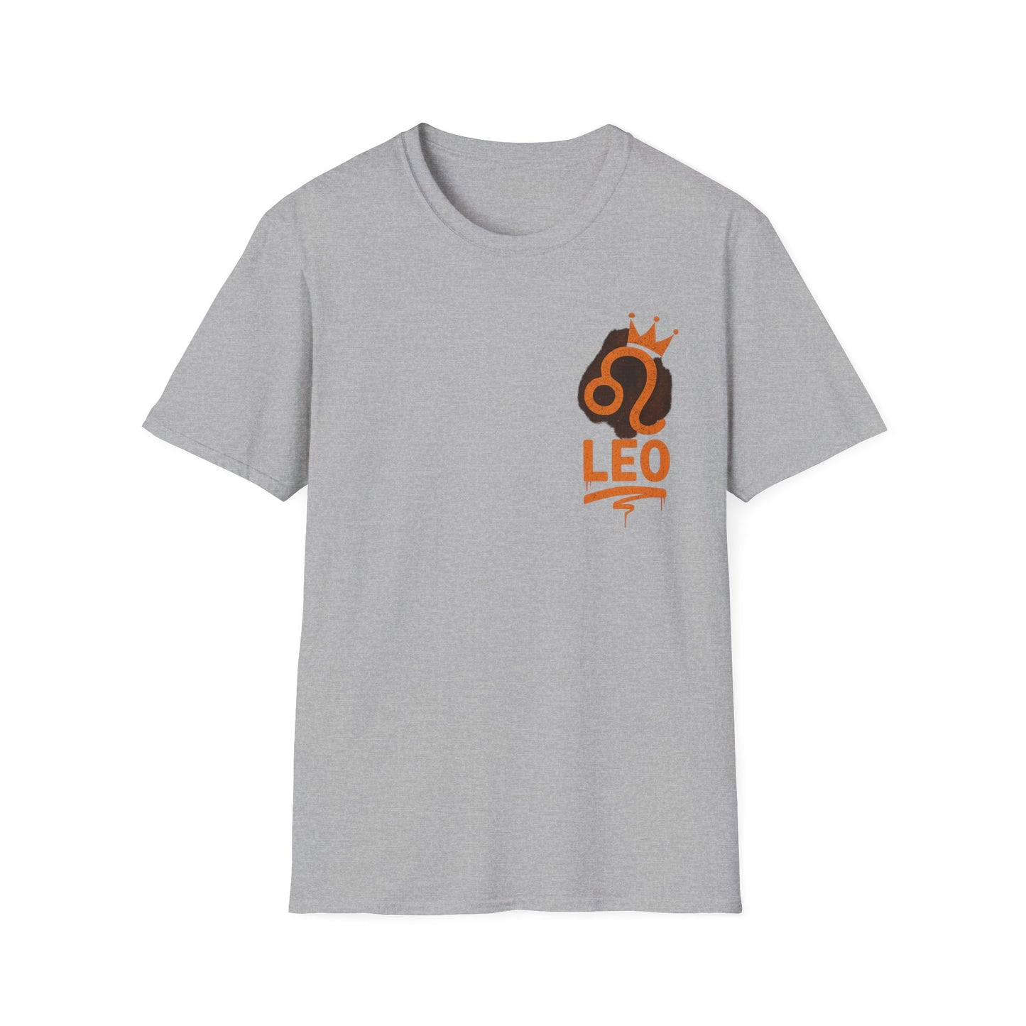 Leo Zodiac Sign Unisex Softstyle T-Shirt