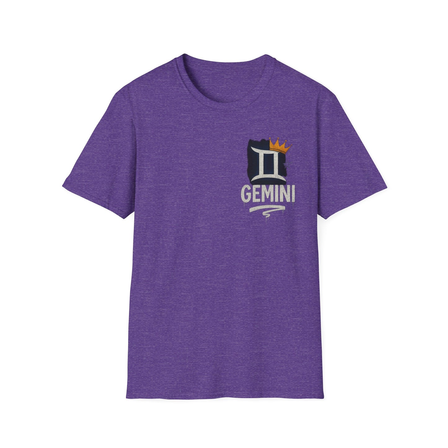 Gemini Zodiac Sign Unisex Softstyle T-Shirt