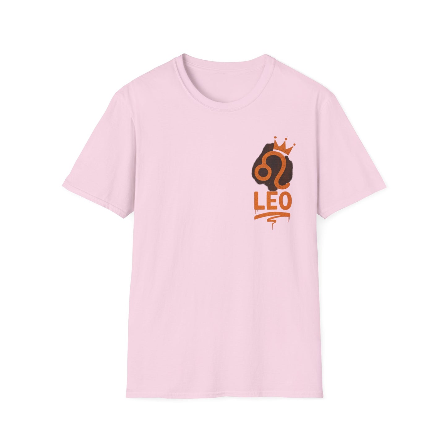 Leo Zodiac Sign Unisex Softstyle T-Shirt