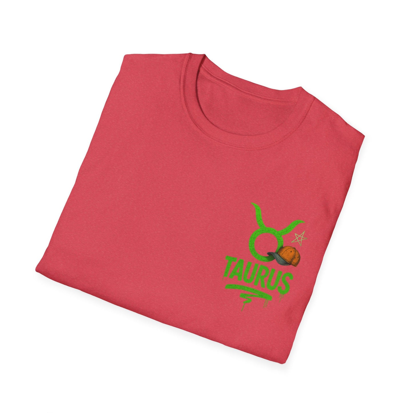 Taurus Zodiac Sign Softstyle Unisex T-Shirt