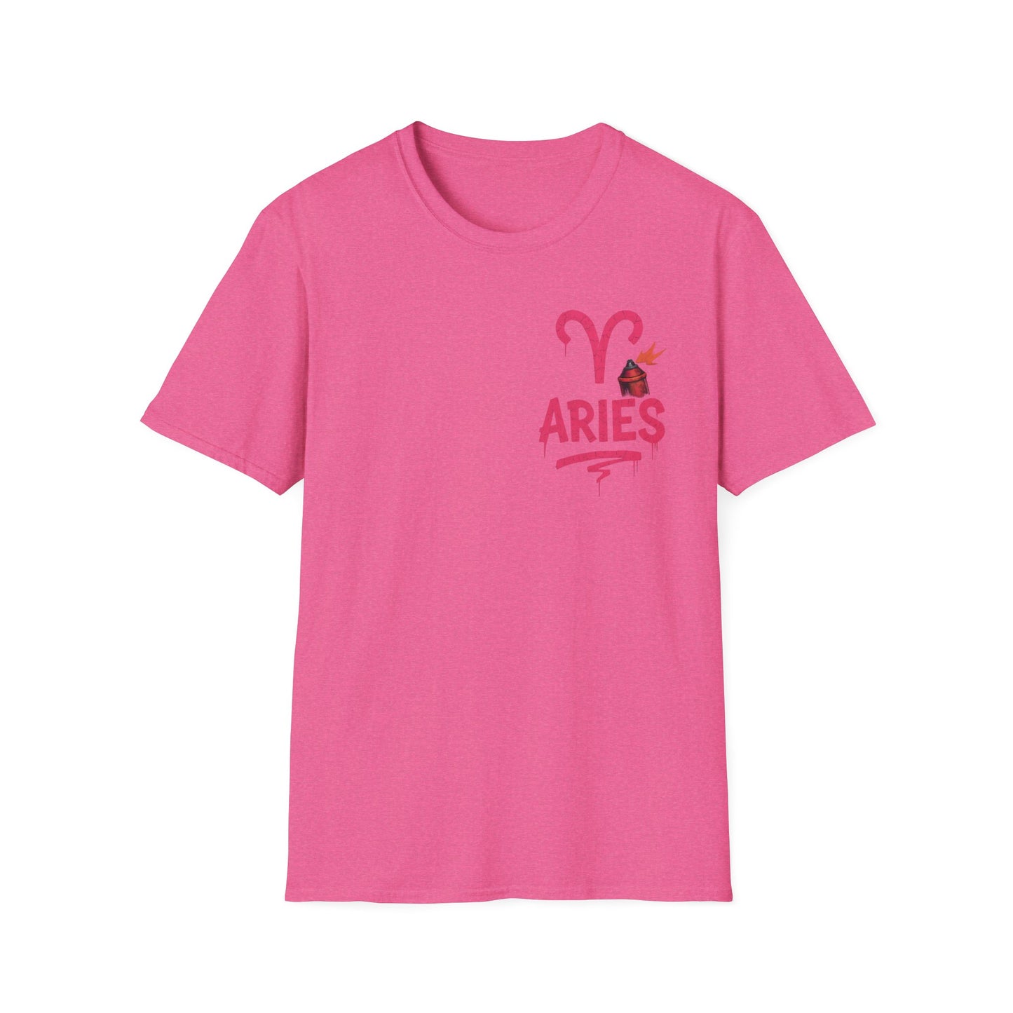 Aries Zodiac Sign Unisex Softstyle T-Shirt