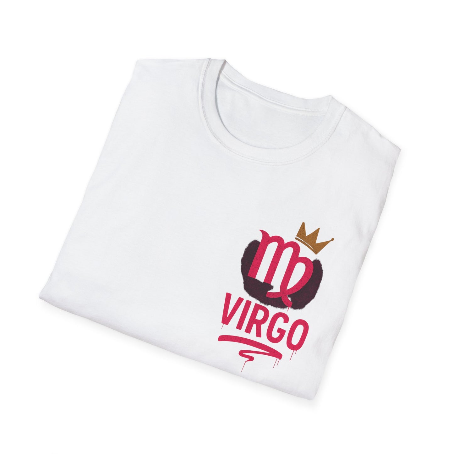 Virgo Zodiac Sign Unisex Softstyle T-Shirt