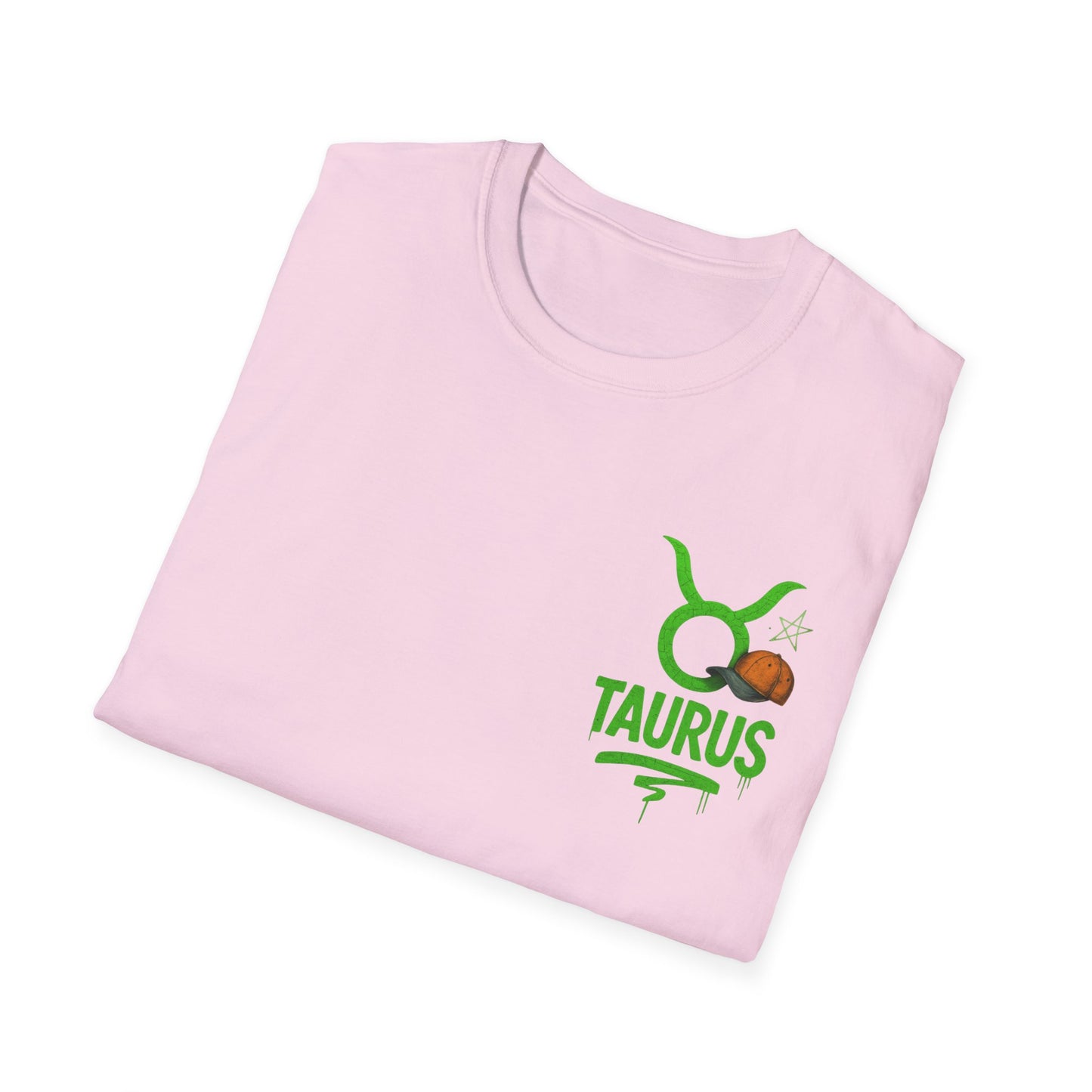 Taurus Zodiac Sign Softstyle Unisex T-Shirt