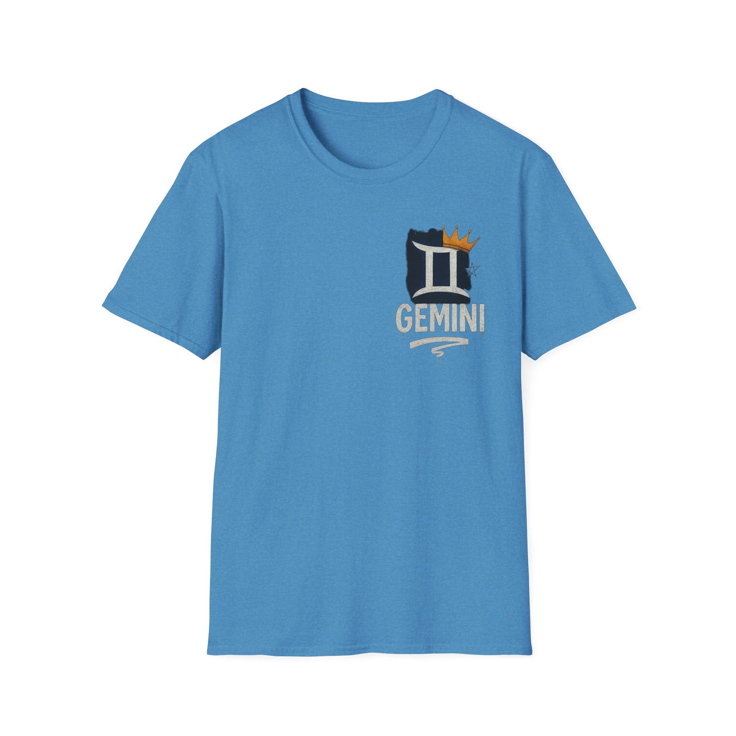 Gemini Zodiac Sign Unisex Softstyle T-Shirt