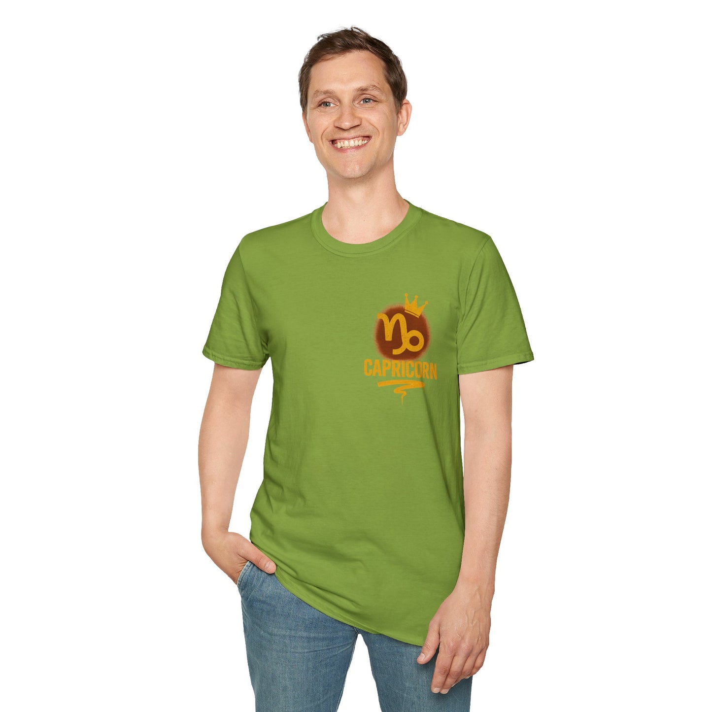 Capricorn Zodiac Sign Unisex Softstyle T-Shirt