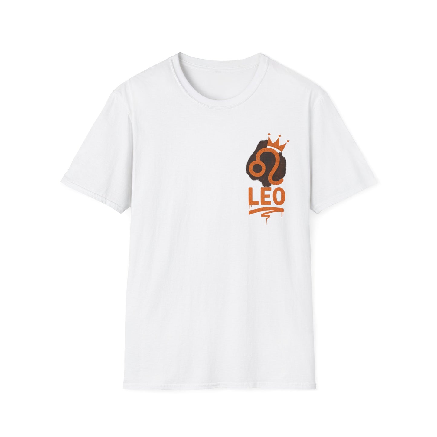 Leo Zodiac Sign Unisex Softstyle T-Shirt