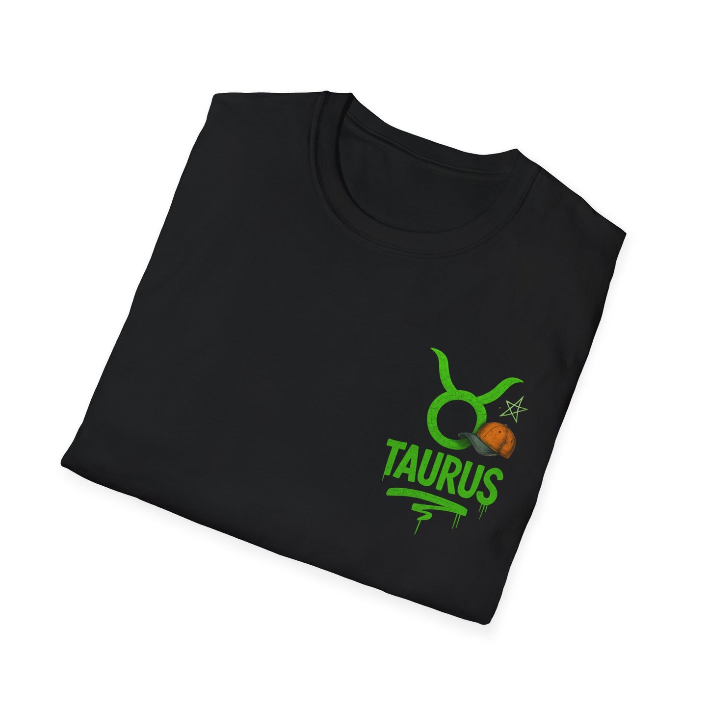 Taurus Zodiac Sign Softstyle Unisex T-Shirt