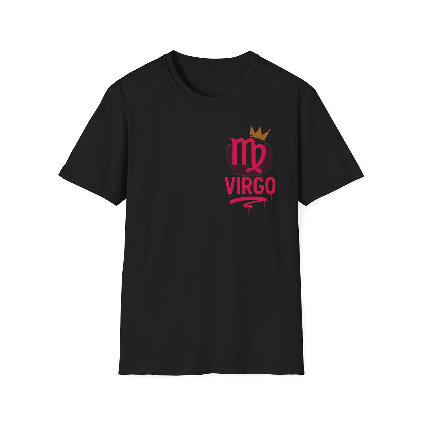 Virgo Zodiac Sign Unisex Softstyle T-Shirt