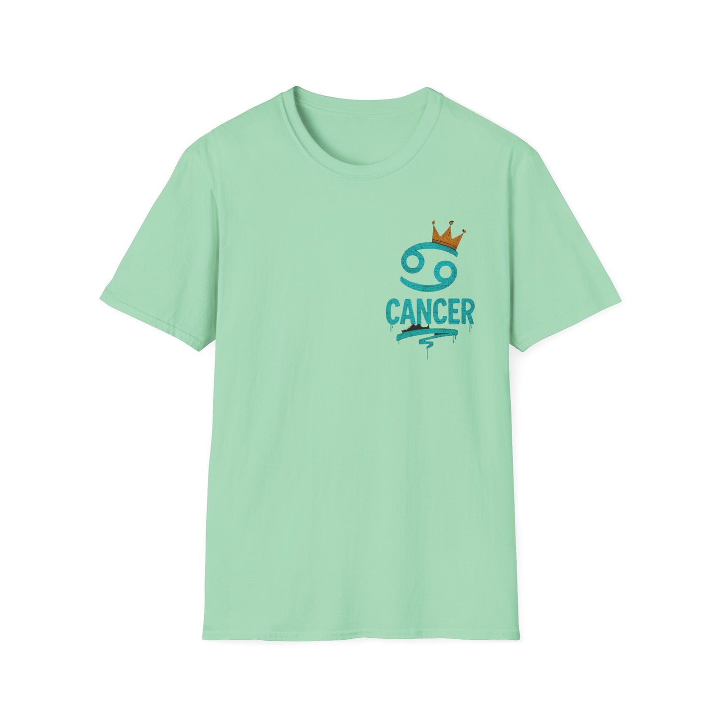 Cancer Zodiac Sign Unisex Softstyle T-Shirt