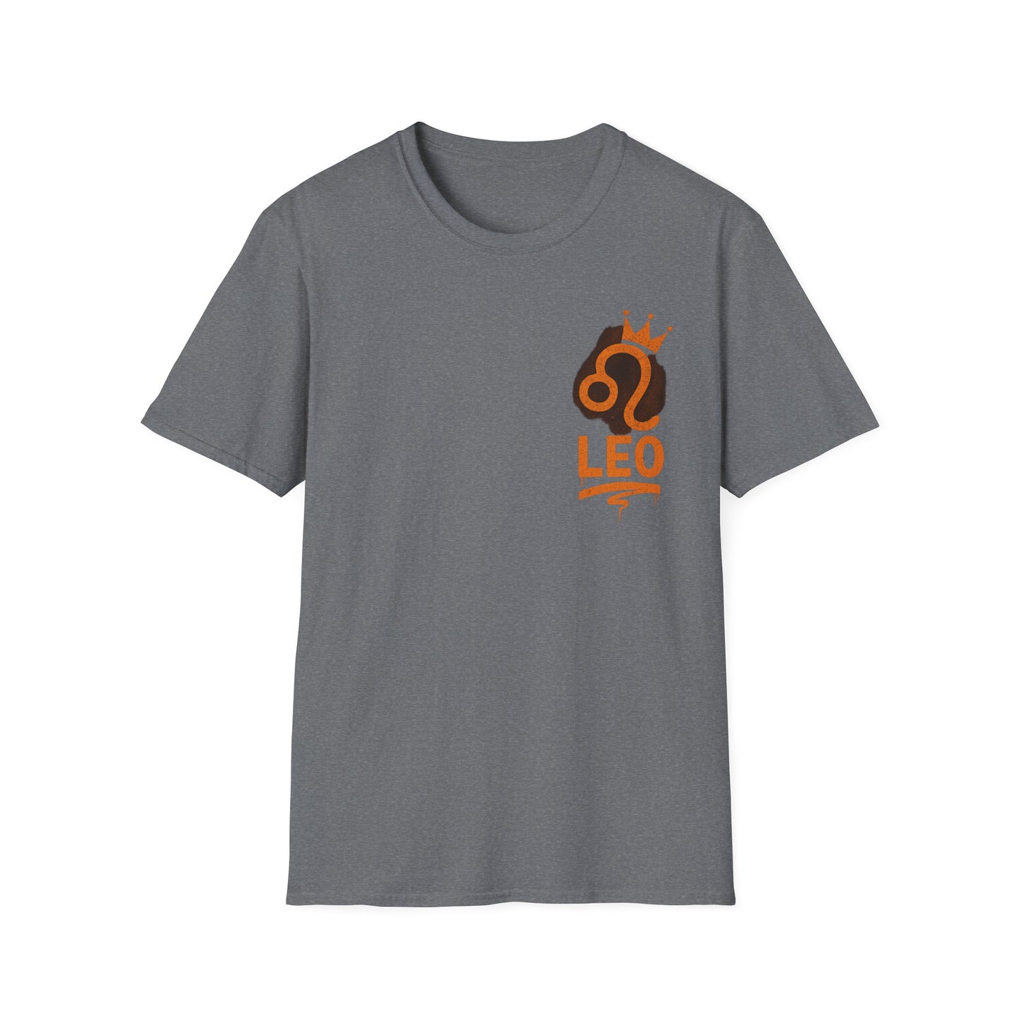 Leo Zodiac Sign Unisex Softstyle T-Shirt