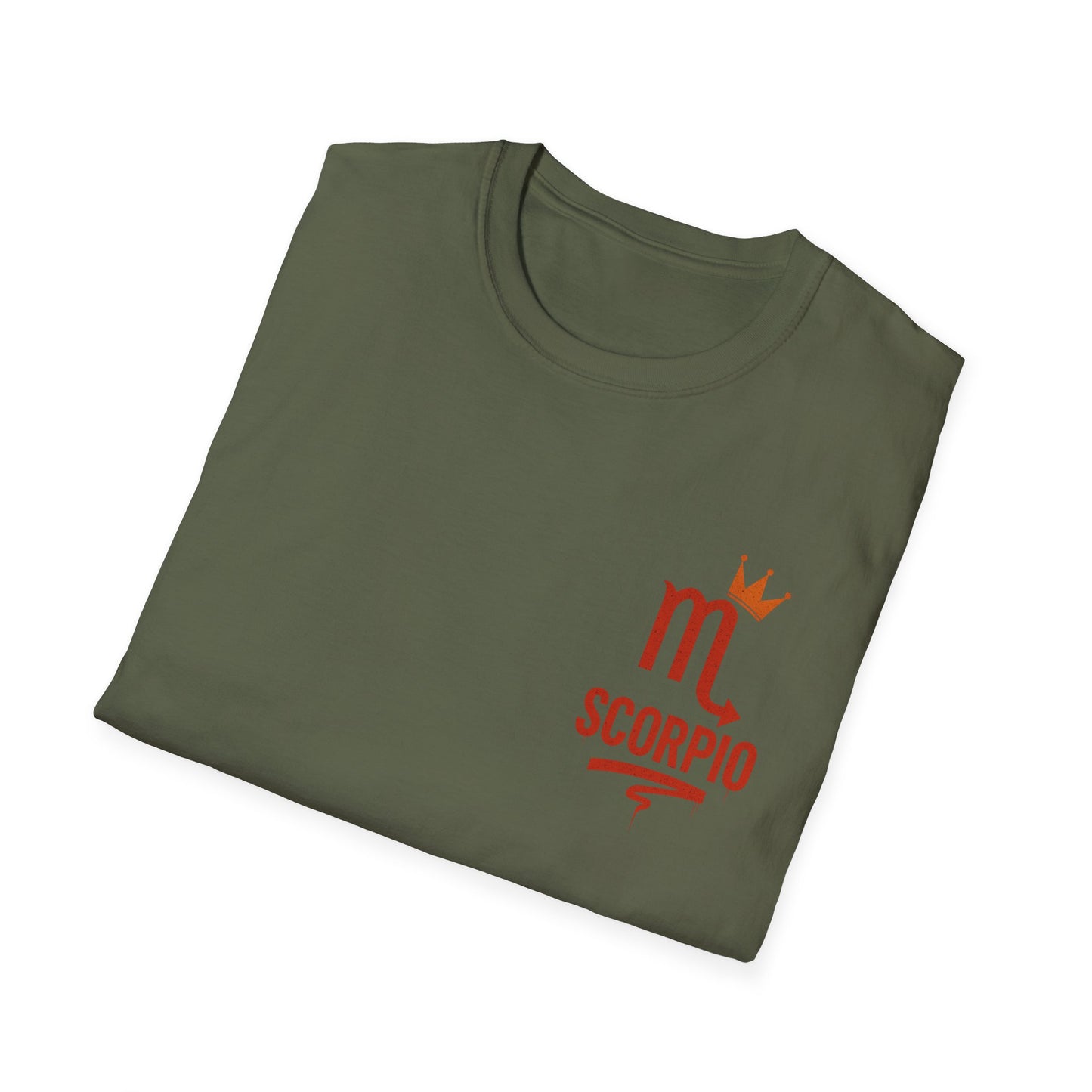 Scorpio Zodiac Sign Unisex Softstyle T-Shirt