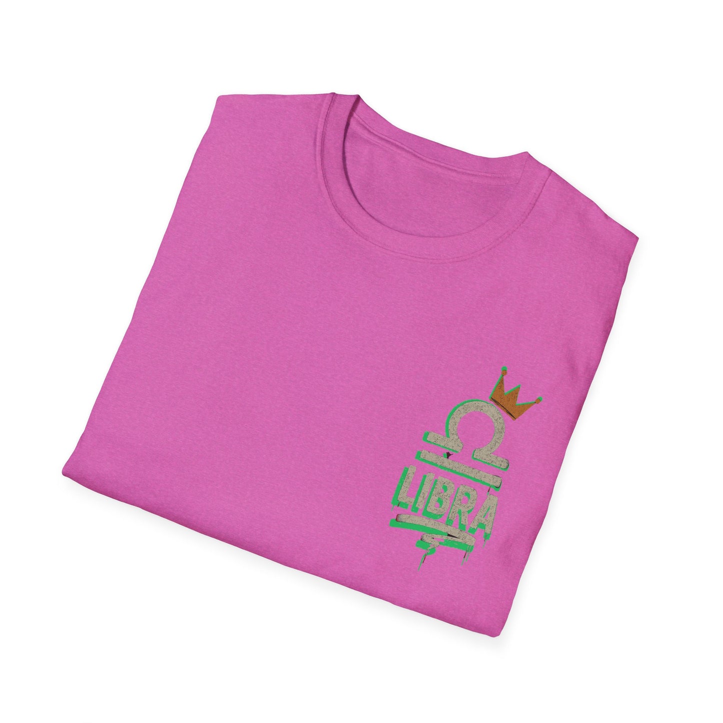 Libra Zodiac Sign Unisex Softstyle T-Shirt